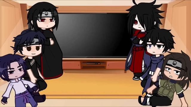 Uchiha Clan React To Naruto Uzumaki // Gacha Club
