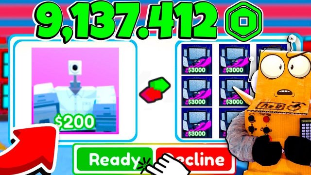 ЦЕЛЫЙ ГОД ЕГО ИСКАЛ! ИНЖЕНЕР КАМЕРАМЕН ИМБА! 26 СЕРИЯ ROBLOX Toilet Tower Defense