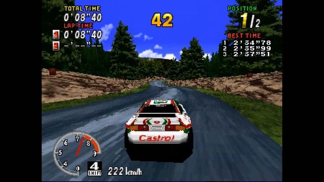 Sega Rally on Sega Saturn - Retro Review