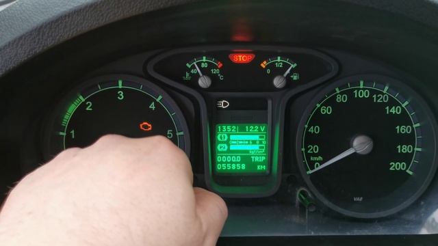 Как сбросить ключ на Газон Некст и Газель Некст (меж сервисного интервала)!