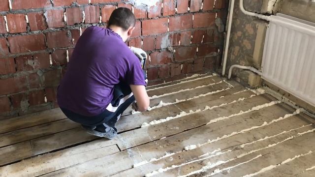 Как выровнять деревянный пол фанерой в квартире под ламинат