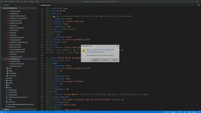 Home Assistant VSCode Config add-on Tutorial