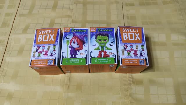 Открываем Свит Боксы Зомбаки №4. Opening Sweet Boxes Zombies №4.