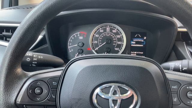 How to Reset Service Toyota Corolla (2018-2022)