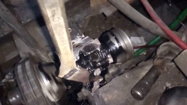 Самодельный ВОМ  на минитрактор