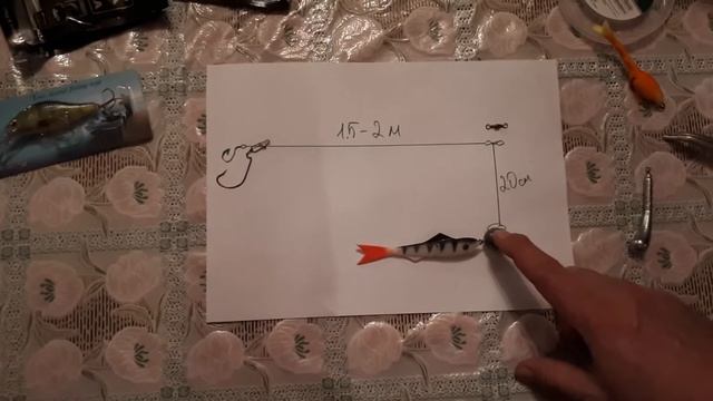 Отводной поводок ! Какой отводной поводок нужен для ловли Судака!