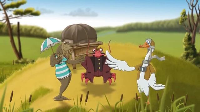 2 класс. Урок литературного чтения. Тема: Иван Андреевич Крылов. басня "Лебедь, щука и рак"