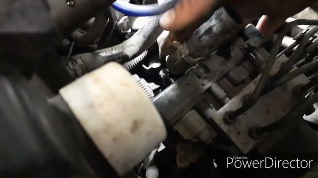 Установка котла подогрева 3S-GTE, Toyota  Caldina