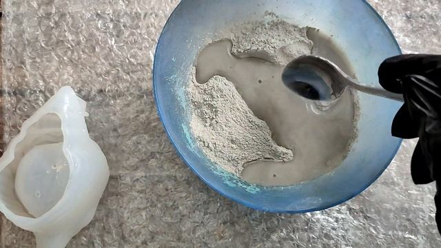 Кашпо-горшок из гипса в силиконовой форме Как рассчитать гипс чтобы минимизировать отходы\Master di