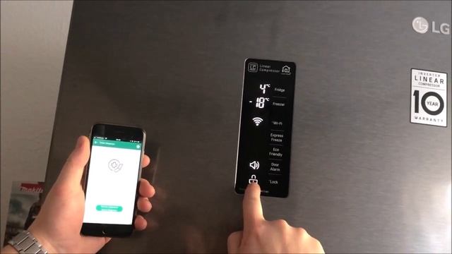 Холодильник LG делаем диагностику#холодильникLGсмартдиагностик#