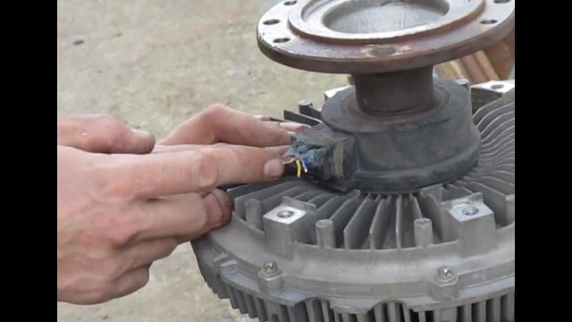 Мелкий ремонт вискомуфты...