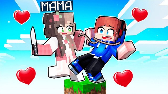 ЗАПЕРТ НА ОДНОМ БЛОКЕ С БЕЗУМНОЙ МАМОЙ!