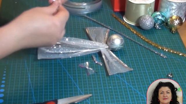 Ангел - новогодняя игрушка своими руками