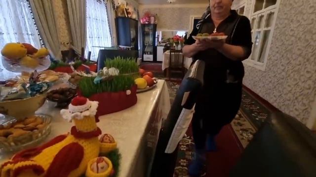 БАБУШКА ПОКРАСИЛА ЯЙЦА И ПРИГОТОВИЛА ДЕСЕРТ Азербайджанская Кухня Деревенская Кухня  Рецепты