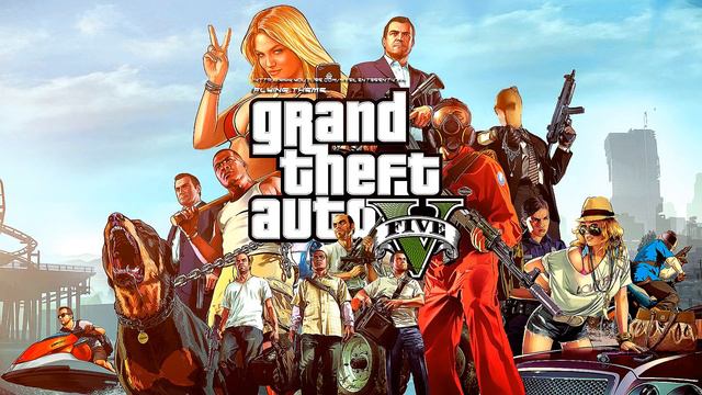 Grand Theft Auto [GTA] V - Flying Music Theme