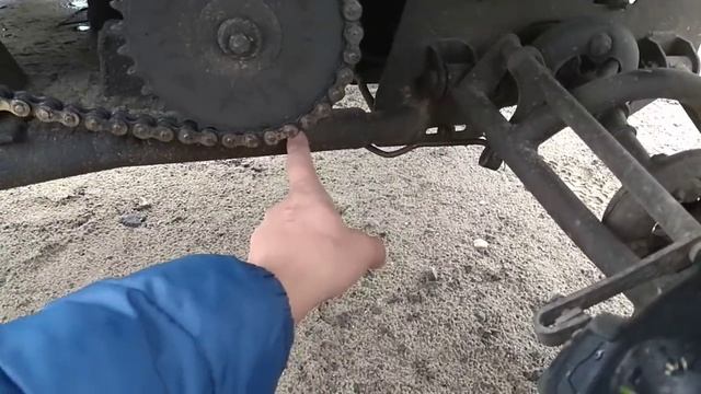 Муравей 15л.с на Вариаторе.