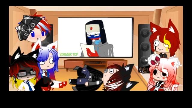 Реакция стран на меме про Россию ??????