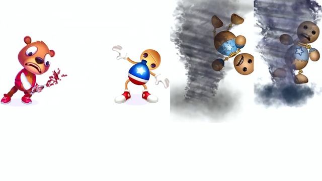 Kick the Buddy Remastered vs Kick the Buddy Forever vs Despicable Bear | Begin Cartoon Animations #