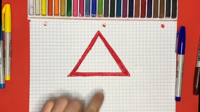 Как нарисовать Дорожный Знак Опасные Повороты| Рисуем знаки Дорожного Движения