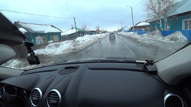 #бездорожье  #Мерседес #МЛ-164 #снежная каша