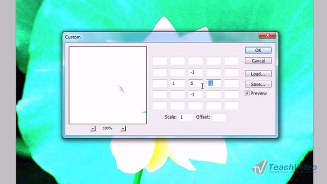 Работа с заказным фильтром в Adobe Photoshop (13/20)