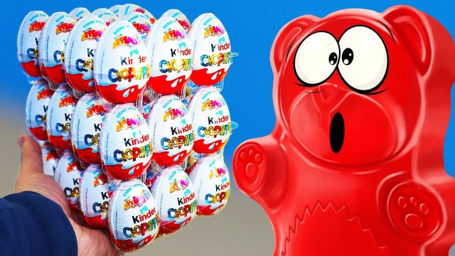 Вскрыл новый ящик киндер сюрпризов (6 штук)