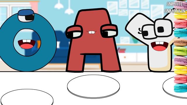 Convenience Store Green Food Mukbang Alphabet Lore U | Alphabet Lore Mukbang Complete Edition