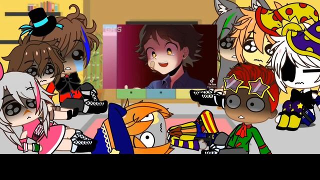 •| security breach reacts to their tiktoks + hello again|• (FNAF SB) part 3