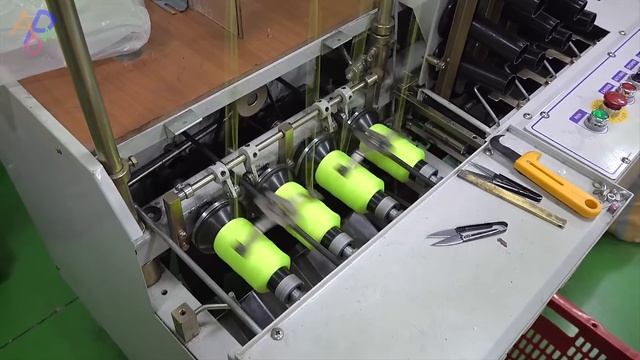 Замечательный процесс изготовления веревки. Корейский завод по производству шпагата