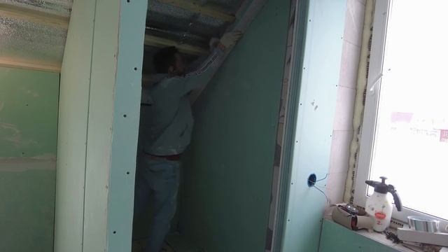 Гипсокартон вместо штукатурки на стены без каркаса. Продолжение стройки 10