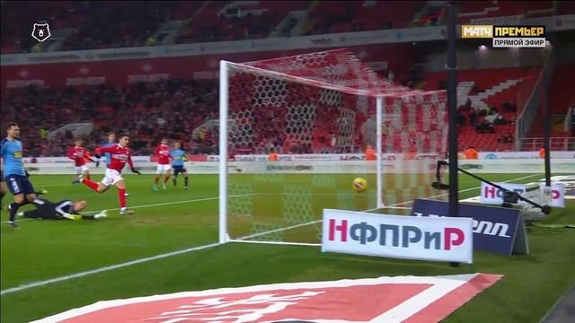 Все голы «Спартака» в Тинькофф РПЛ сезона 2019/20