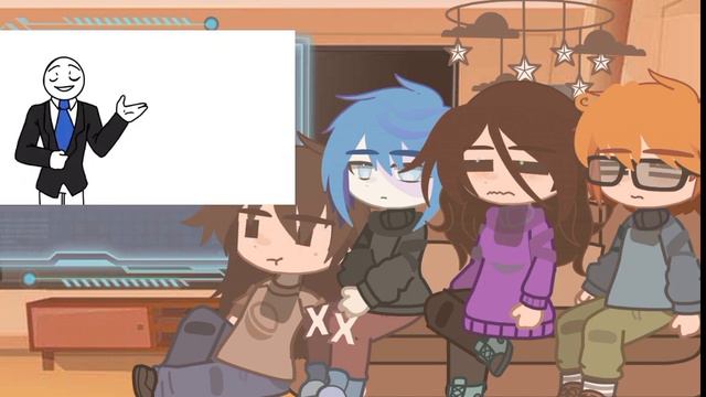 Реакция Sally Face на Салли Фейс за 7 минут😋 1/5