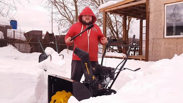 Снегоуборщик Champion ST656. Лень двигатель прогресса