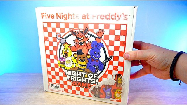 FNAF ИГРА В КОРОБКЕ ПИЦЦЫ ФНАФ РАСПАКОВКА