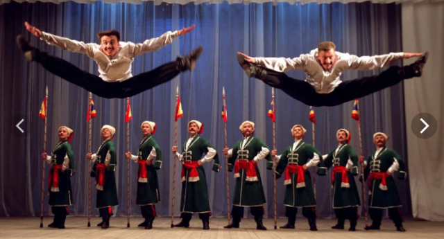 Летающие казаки.Шедевры русского казачьего танца.