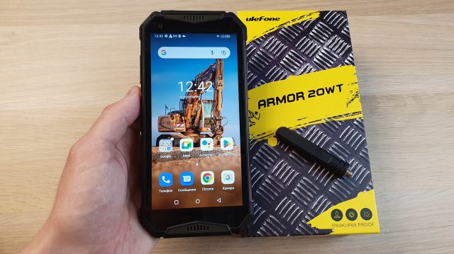 ULEFONE ARMOR 20WT - ЗАЩИЩЕННЫЙ ТЕЛЕФОН С АНТЕНОЙ!