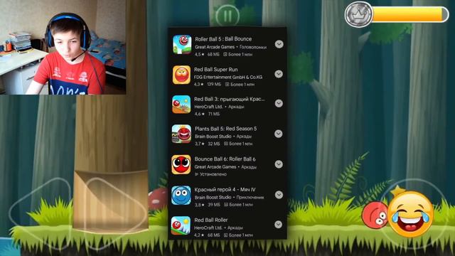 ЧТО СТАЛО С ИГРОЙ RED BALL И КРИНЖОВЫЕ КЛОНЫ ANGRY BIRDS ► Xy9en | Реакция