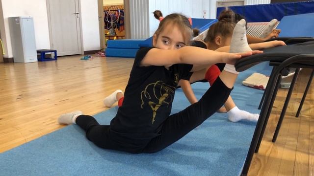 Новая тренировка Велиславы по Художественной гимнастике ч.1 / New training Velislava Part 1