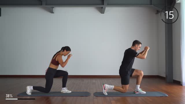 30 МИН КАРДИО-HIIT-ТРЕНИРОВКА – Всего тела, без оборудования, без повторений