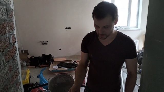 установка натяжного потолка на керамогранит!? как сверлить керамогранит!?