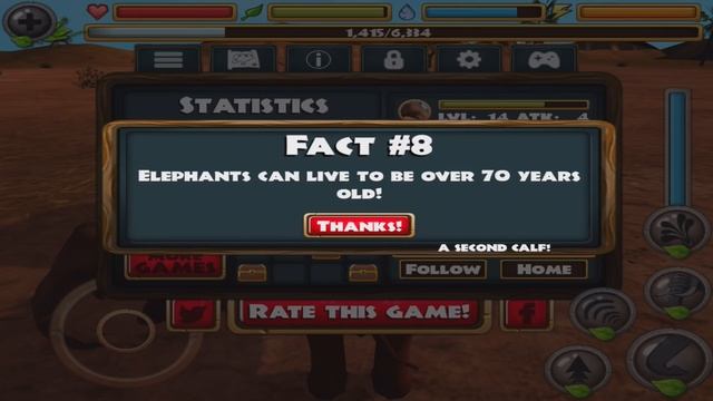 Elephant Simulator - By Gluten Free Games - Compatible with iPhone, iPad, and iPod touch.