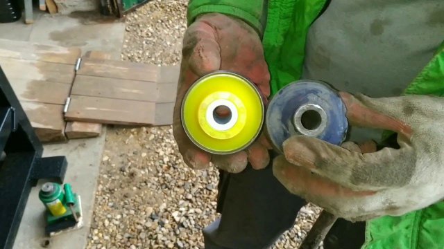 Замена говна на отличные саленблоки рычага передние на Киа церато 2.