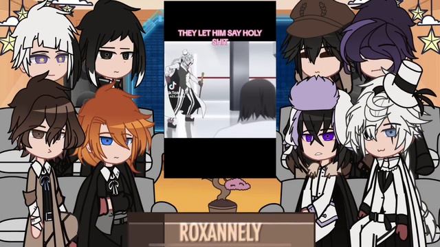 BSD reacts to — Bungou Stray Dogs reacts ! Ships | SKK, SSKK, Fyolai, & Ranpoe | GCRV ~ roxannely