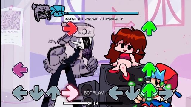 Rush E but Ruv and BF Sing It | FNF Mid-Fight Masses