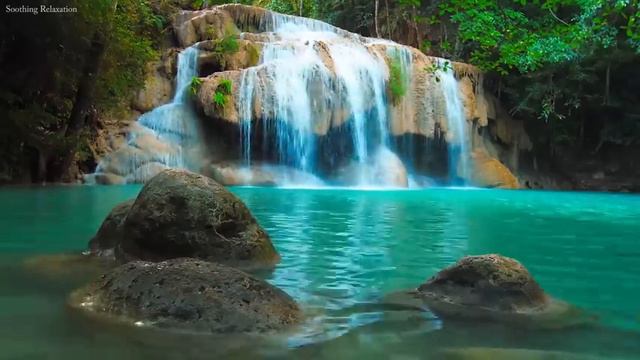 Расслабляющая дзен-музыка со звуками воды. Спокойная атмосфера для спа, йоги и релаксации