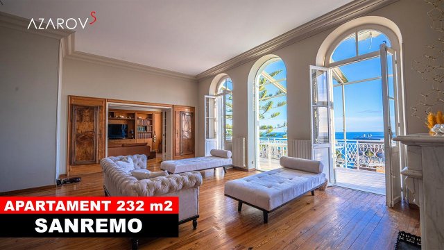 ❇️ Luxury Apartment in the Historic Villa in Sanremo