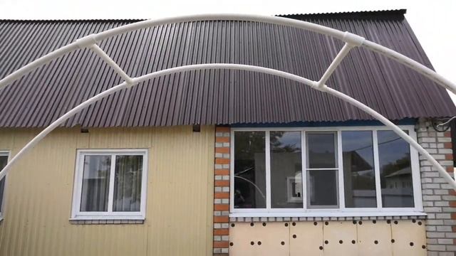 Арка для цветов из 20 полипропиленовой трубы