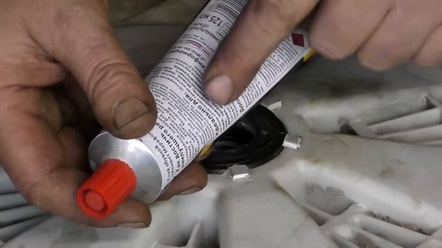 LG стиралка, надёжное крепление сальника. Вне формата.