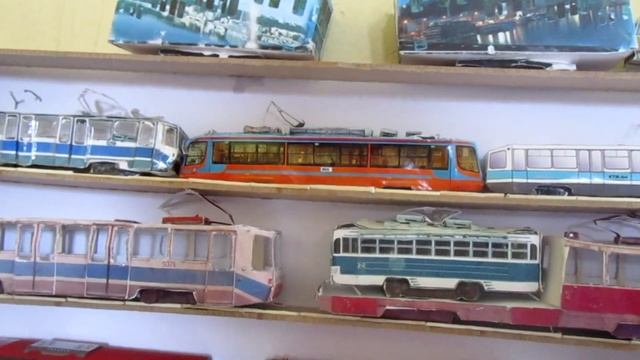 Трамвайное депо : ВСЕ трамваи, которые у меня есть