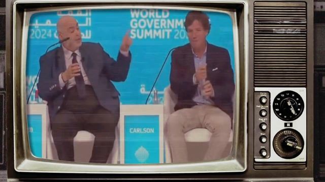 Такер Карлсон на саммите в Дубае об интервью с Путиным и поездке в Москву. С переводом!